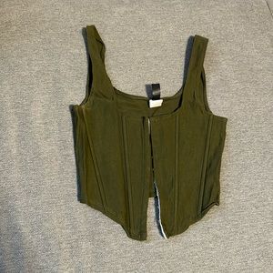 Olive green tank